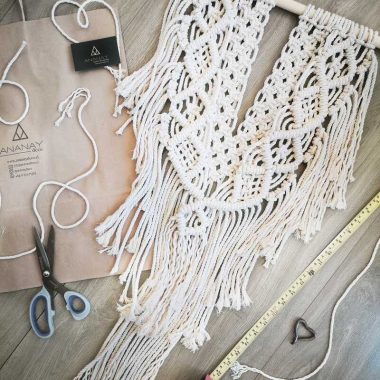 TUTORIAL MURAL MACRAME