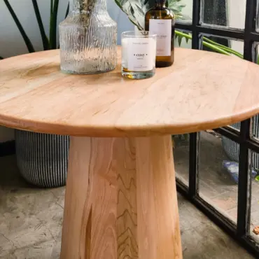 90 cm Mesa Circular Lenga