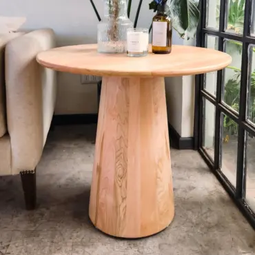 120 cm Mesa Circular Lenga